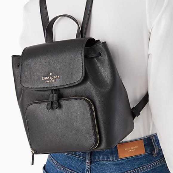 Kate Spade Darcy Flap Backpack - Black main image 5